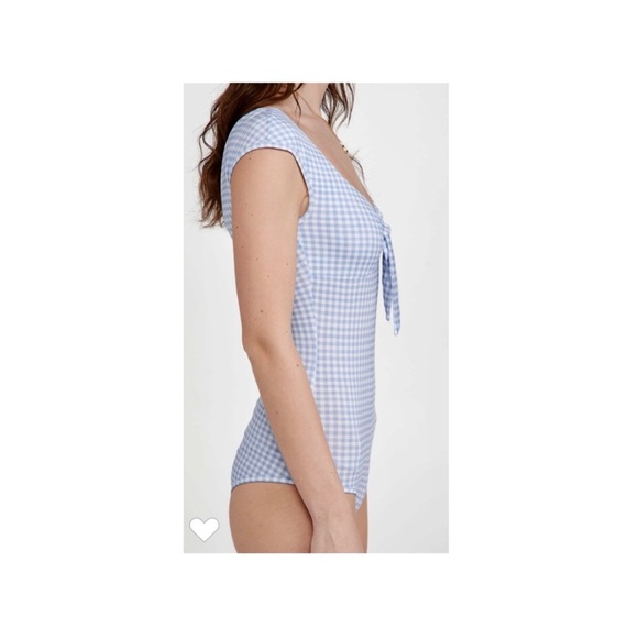 Caroline Costas Jesse Short Sleeve Bodysuit. - Picture 5 of 9